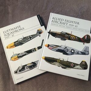 Brand New Allied Fighter Aircraft 1939-45 Hardcover  Books - Set of 2